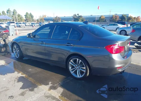 2016 BMW 328I from USA, damaged, VIN WBA8E9C52GK603964